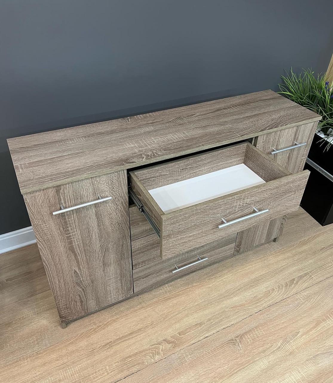 Комод Standart 4/2 1250х810х350 мм Дуб сонома трюфель - фото 4 Комод Standart 4/2 1250х810х350 мм Дуб сонома трюфель - фото 4