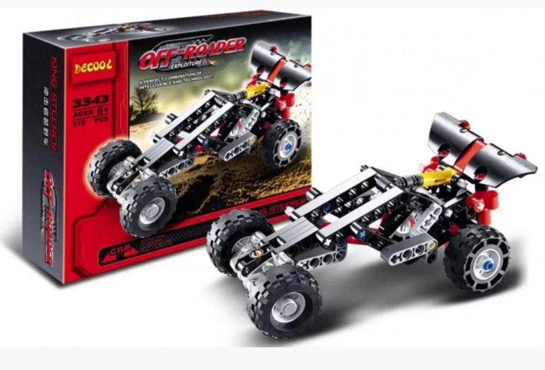 Конструктор Decool 3343 внедорожник (1617682448) - фото 3 Конструктор Decool 3343 внедорожник (1617682448) - фото 3