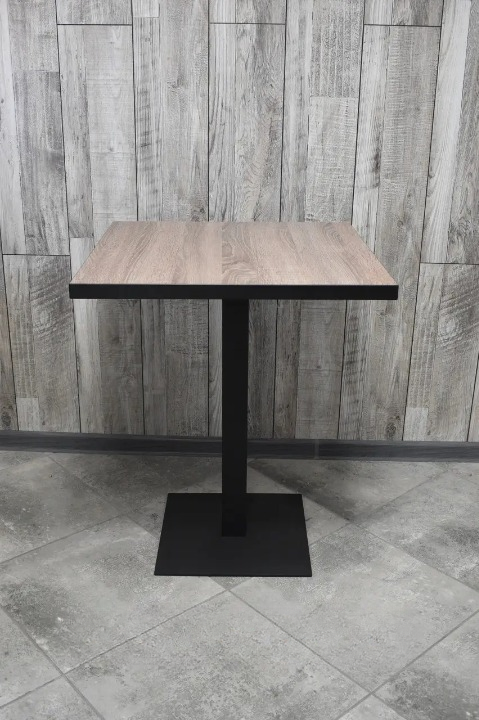 Барний стіл Loft 60х60х75 см Трюфель/Чорний (28373845)