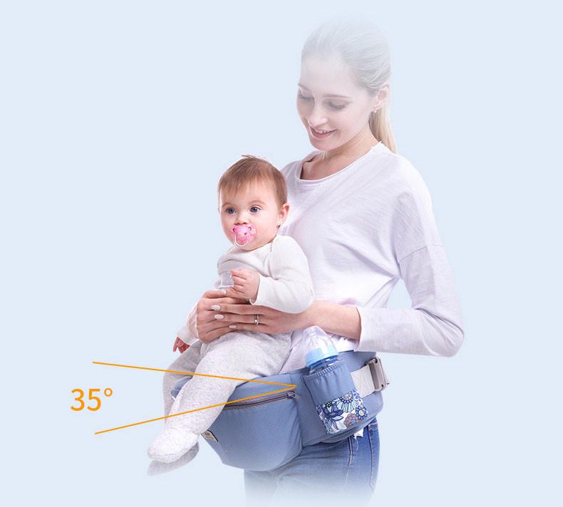 Рюкзак-кенгуру Baby Carrier 6в1 Синій (n-1418) - фото 4