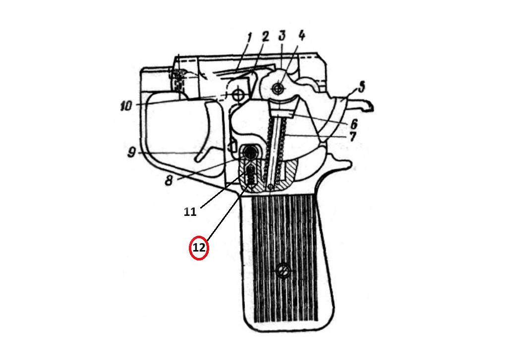 Пружина стопора предохранителя РПГ-7 (2189425799) - фото 3 Пружина стопора предохранителя РПГ-7 (2189425799) - фото 3