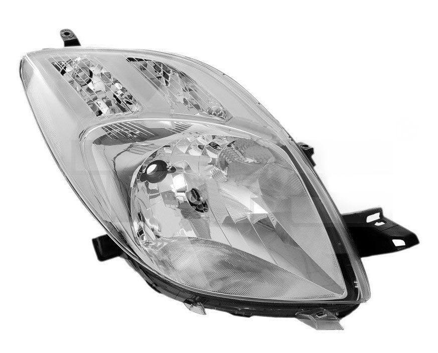 Фара передняя правая Toyota Yaris 2005-01/2009 H4 (212-11L2R-LD-EM)