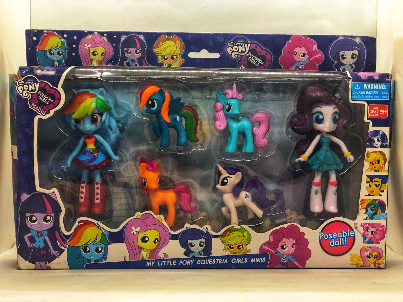 Набор игрушек My Little Pony №2 6 шт Набор игрушек My Little Pony №2 6 шт
