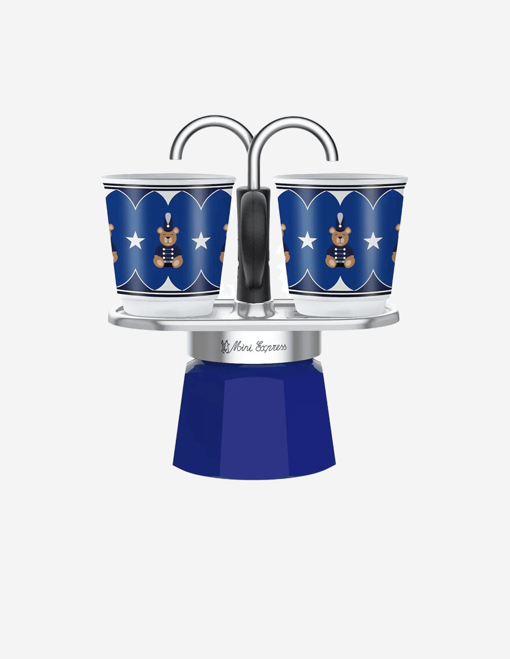 Гейзерная кофеварка Bialetti Magico Ricordo Set Mini Express (0005349)