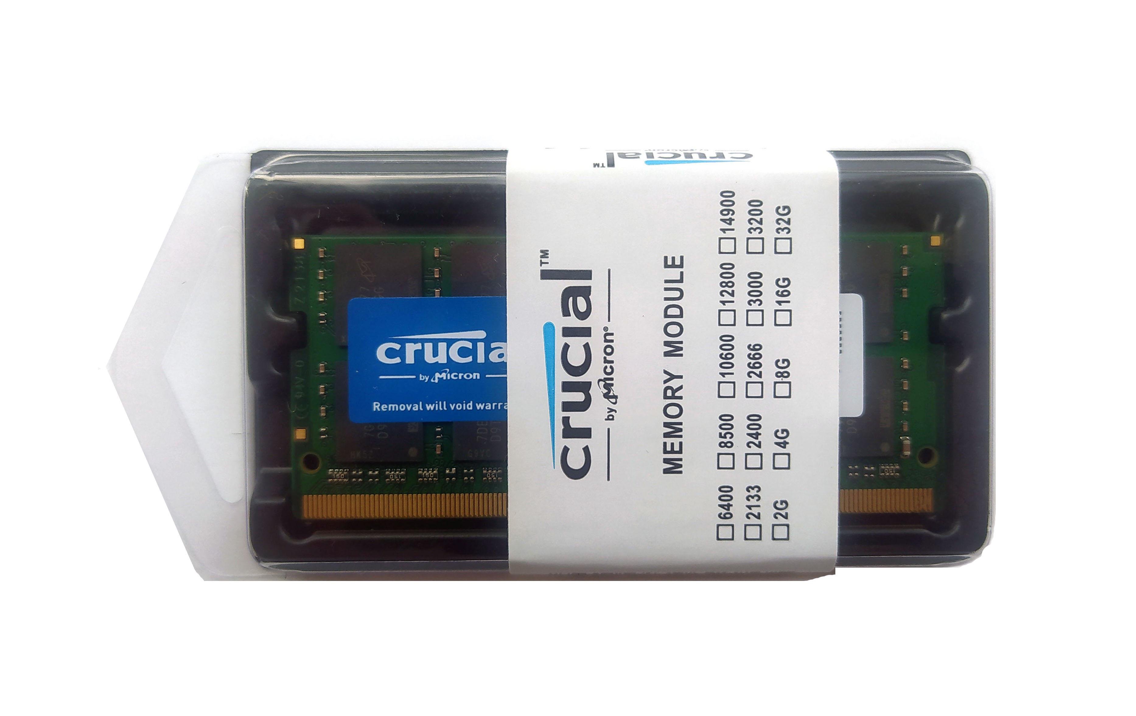 Оперативна пам'ять Crucial SO-DIMM 8 Гб DDR4 2133 МГц PC4-17000 (CT8G4SFD8213)