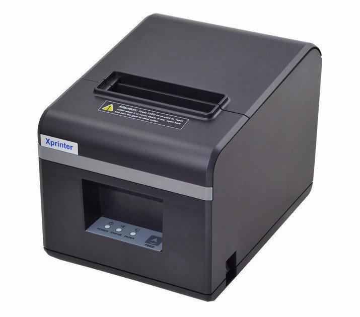 Термопринтер для чеков Xprinter N160ii 5656 USB 80 мм Черный (009900) - фото 1