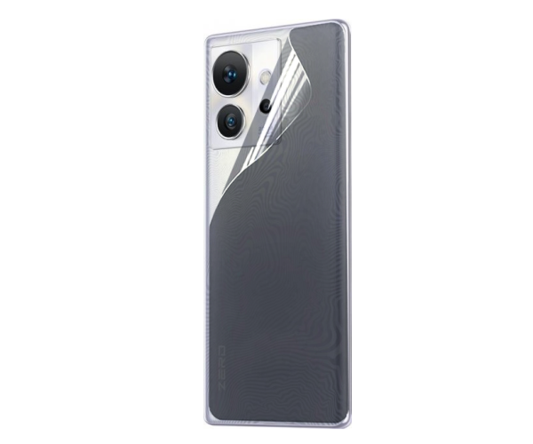 Пленка противоударная гидрогелевая Hydrogel Film для Infinix Zero Ultra на заднюю панель Transparent
