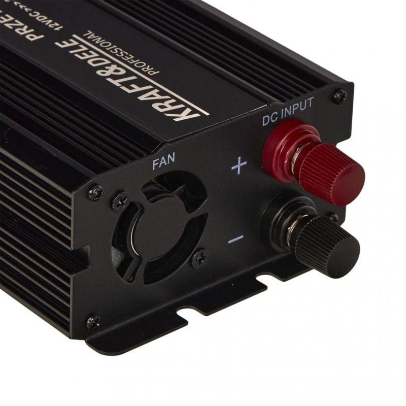 Перетворювач напруги а Вт омобільний Kraft&Dele KD1257 12 В на 230 В 300/600 Вт - фото 11 Перетворювач напруги а Вт омобільний Kraft&Dele KD1257 12 В на 230 В 300/600 Вт - фото 11