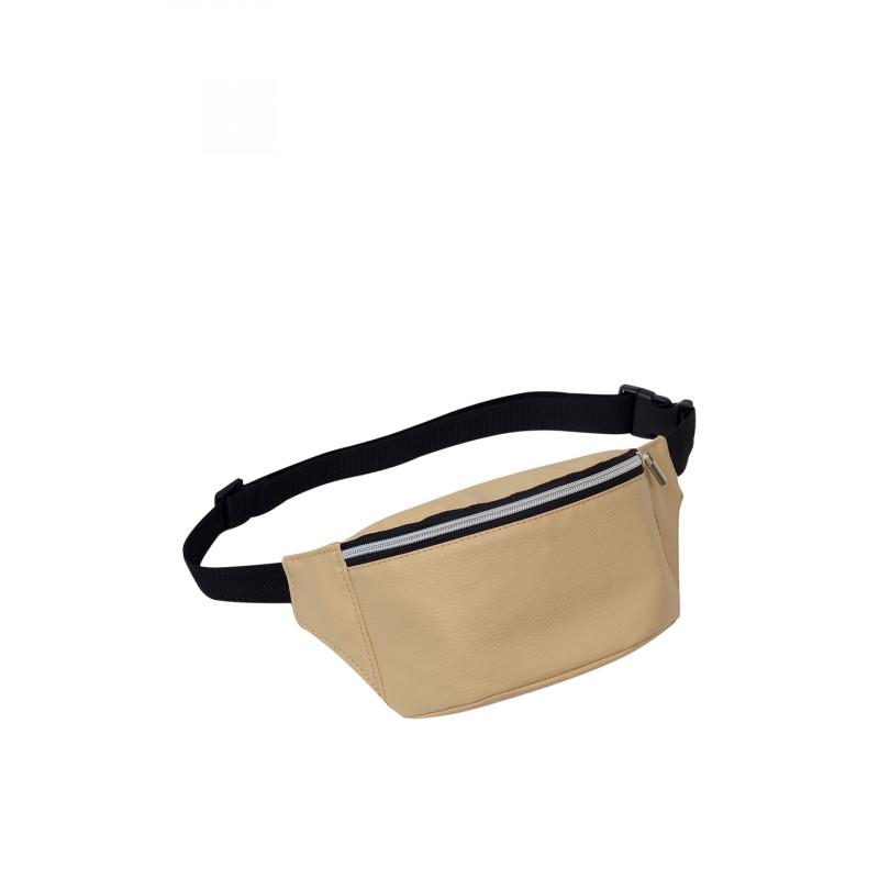 Сумка бананка на пояс Sambag Tirso MSSP 31x12x5 см Светлый беж