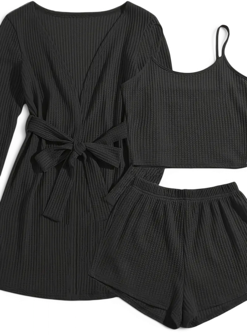 Піжамний комплект Cozy 2XL Чорний (2513182378) - фото 3