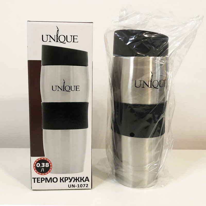 Термокухоль Unique UN-1072 380 мл Black (23252052) - фото 6