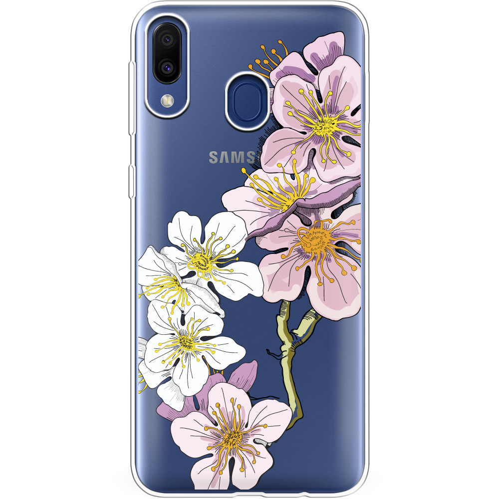 Чохол BoxFace Samsung M205 Galaxy M20 Cherry Blossom Прозорий силікон (36205-cc4-36205)