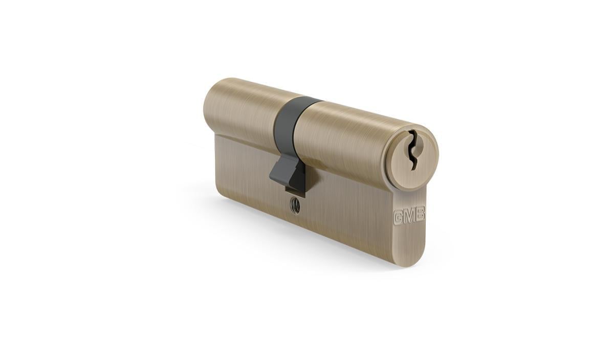 Цилиндр для замков GMB YA 30х40 ключ/ключ 70 мм Бронзовый (P30/40)