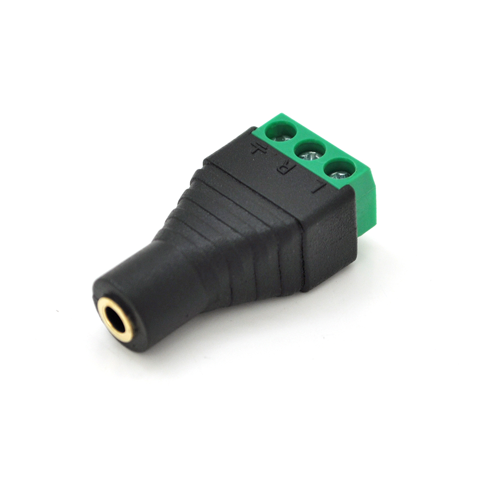 Гніздо VOLTRONIC miniJack 3,5 Stereo з клемами пластик (YUT_V2734)