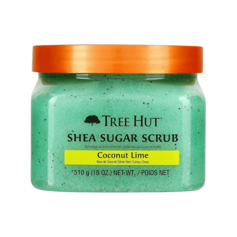 Скраб для тіла з ароматом солодкого лайму кокосу та пальмового листяTree Hut Coconut Lime Sugar Scrub 510 г (Т000532)