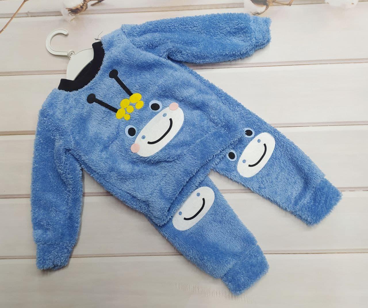 Костюм дитячий махровий для хлопчика 92 см Синій (0132601/92)