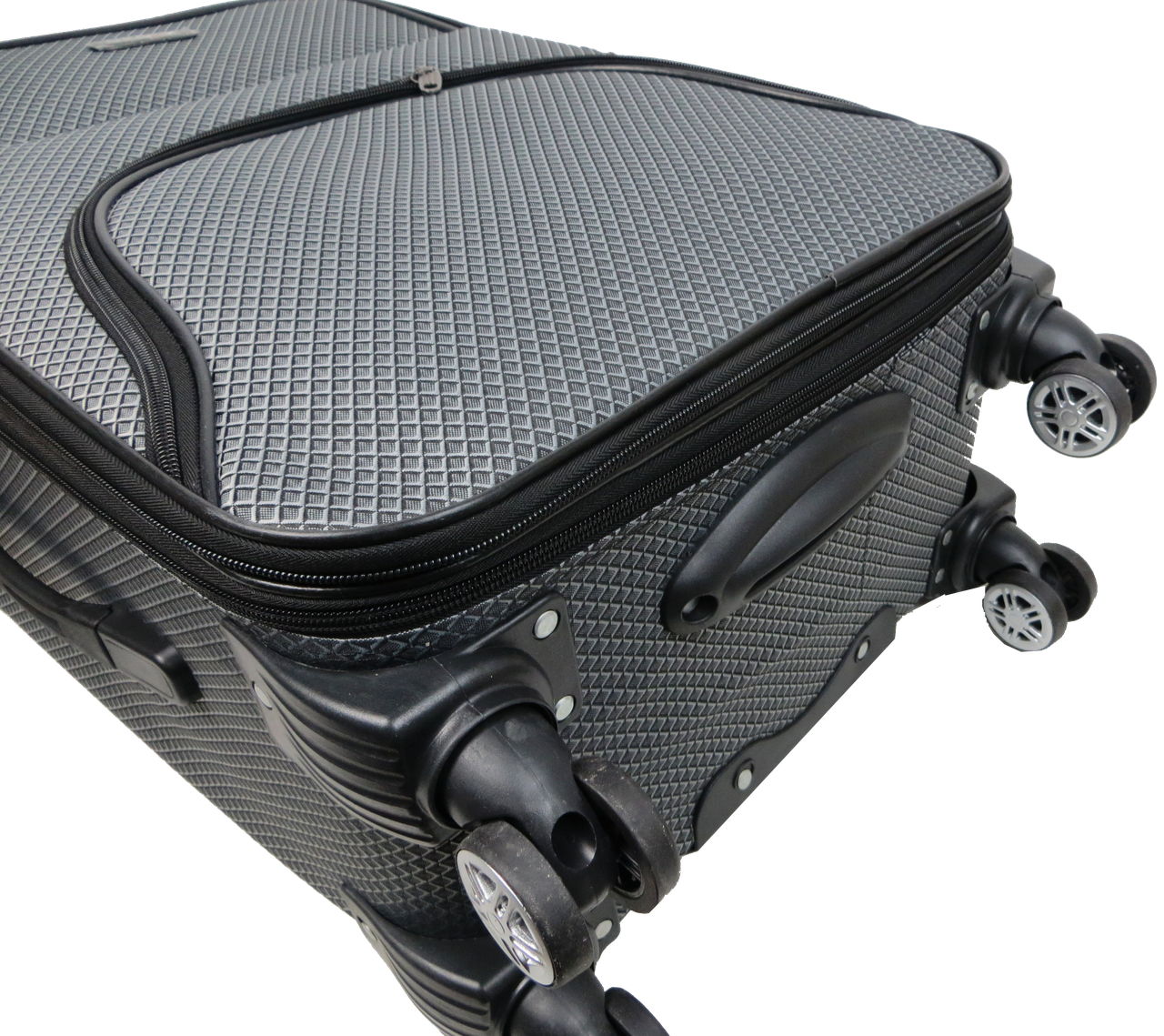 Валіза на колесах Gedox GD Polo тканинна середня в клітинку 67 л Сріблястий - фото 6 Валіза на колесах Gedox GD Polo тканинна середня в клітинку 67 л Сріблястий - фото 6