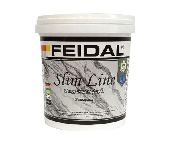 Фарба декоративна Feidal Slim Line база для ефекту натурального мармуру 0,5 л Безбарвний - фото 1 Фарба декоративна Feidal Slim Line база для ефекту натурального мармуру 0,5 л Безбарвний - фото 1