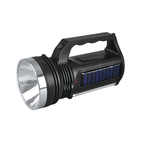 Фонарь ручной UKC аккумуляторный с солнечной панелью 17 см (3-6-9246)