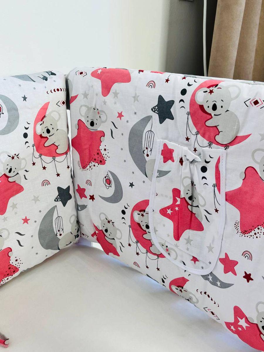 Защита для бортиков на 4 стороны сплошная 120x60x37 см (826) - фото 4 Защита для бортиков на 4 стороны сплошная 120x60x37 см (826) - фото 4