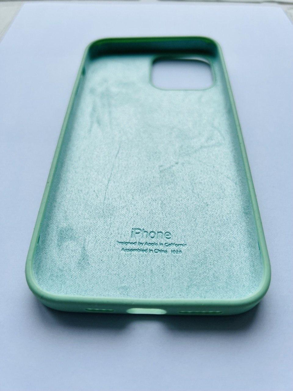 Чехол Silicone Case для Apple iPhone 13 Pro Max Pistachio - фото 3