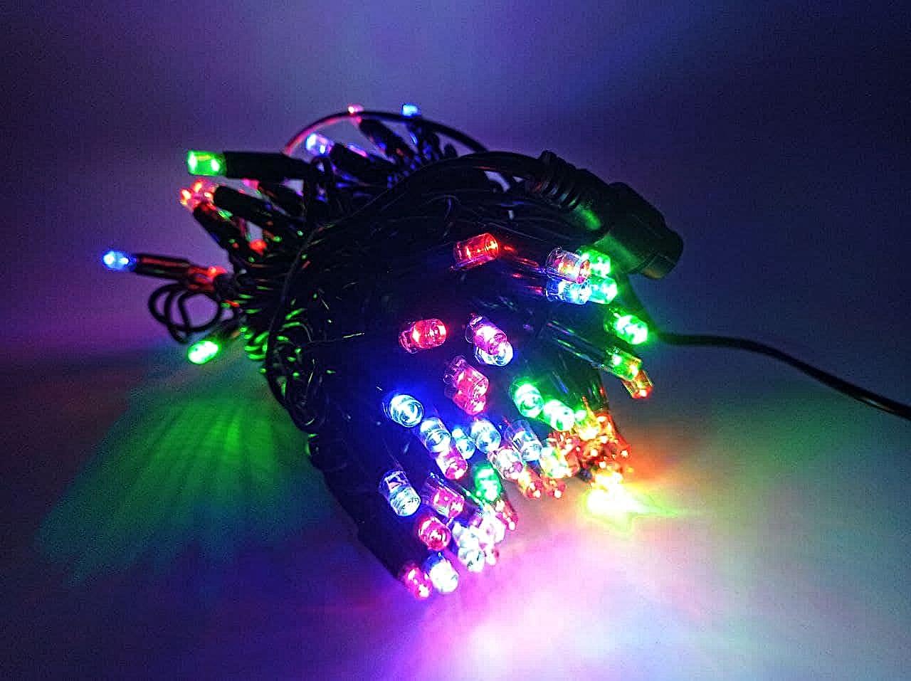 Гирлянда Уличная нить WP 100L 10 м 165-CL140RGB (366414)