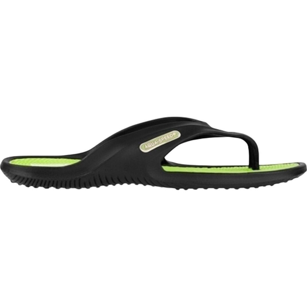 Вьетнамки Aqua Speed RIVIERA 495-38 р. 40 Черно-салатовый (59604-168)