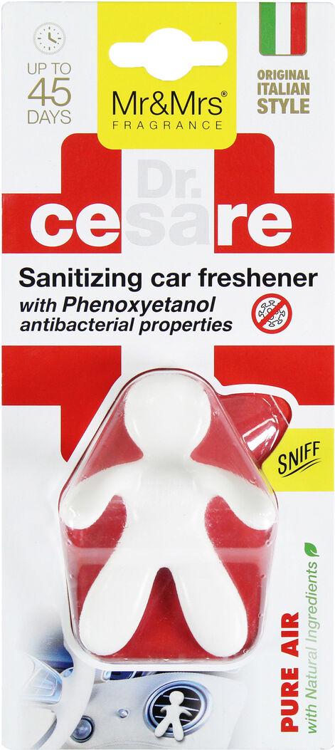 Ароматизатор Mr&Mrs Cesare Blister White Pure Air полимерный на дефлектор (JDRCESBS01LV01)