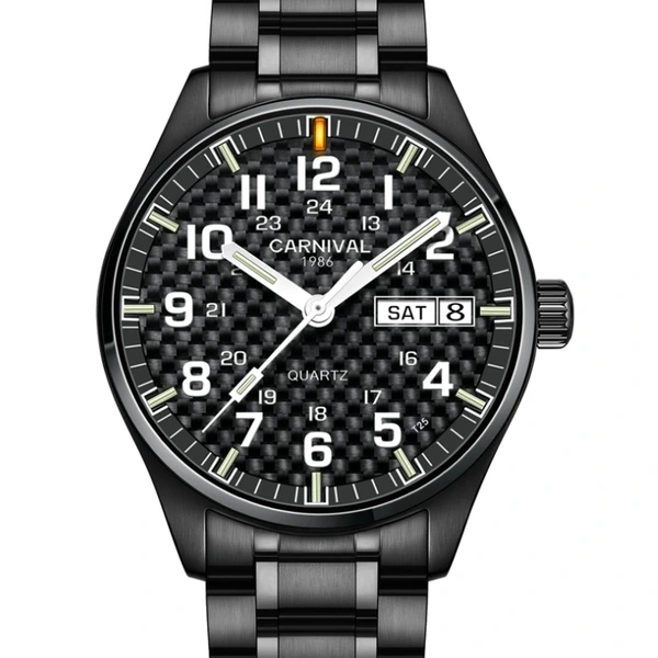 Годинник чоловічий Carnival Black Jack (18222)