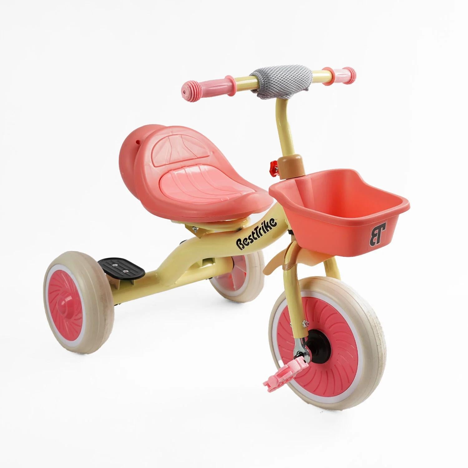 Детский велосипед трехколесный Best Trike BS-41363 колеса EVA/переднее 10"/заднее 8" (25370102) Детский велосипед трехколесный Best Trike BS-41363 колеса EVA/переднее 10"/заднее 8" (25370102)