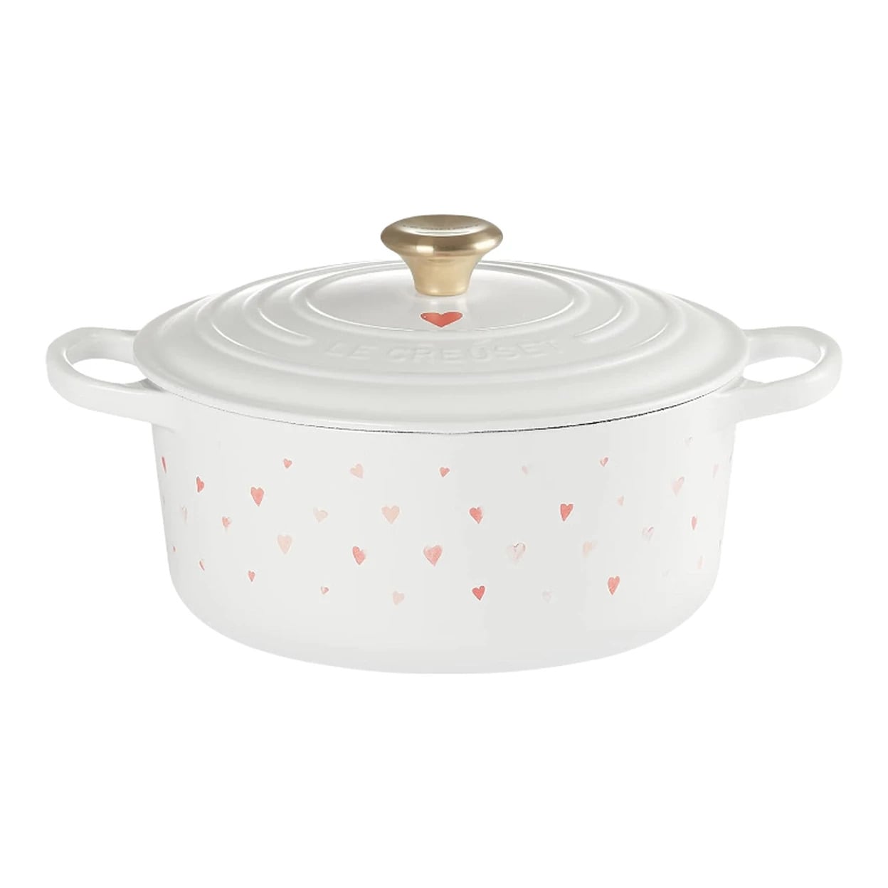 Жаровня чавунна Le Creuset Signature Hearts 22 см 3,3 л (21177228451450) Жаровня чавунна Le Creuset Signature Hearts 22 см 3,3 л (21177228451450)