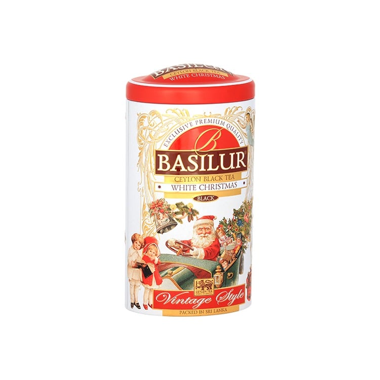 Чай черный Basilur Винтаж Снежное Рождество 100 г жестяная банка (BAS019)