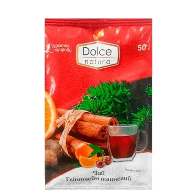 Чай концентрат Глинтвейн вишневый Dolce Natura 50 г (1263)