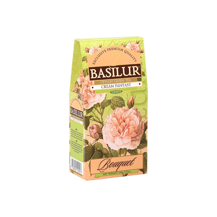 Чай зеленый Basilur Букет Кремовая фантазия 100 г (BAS012)