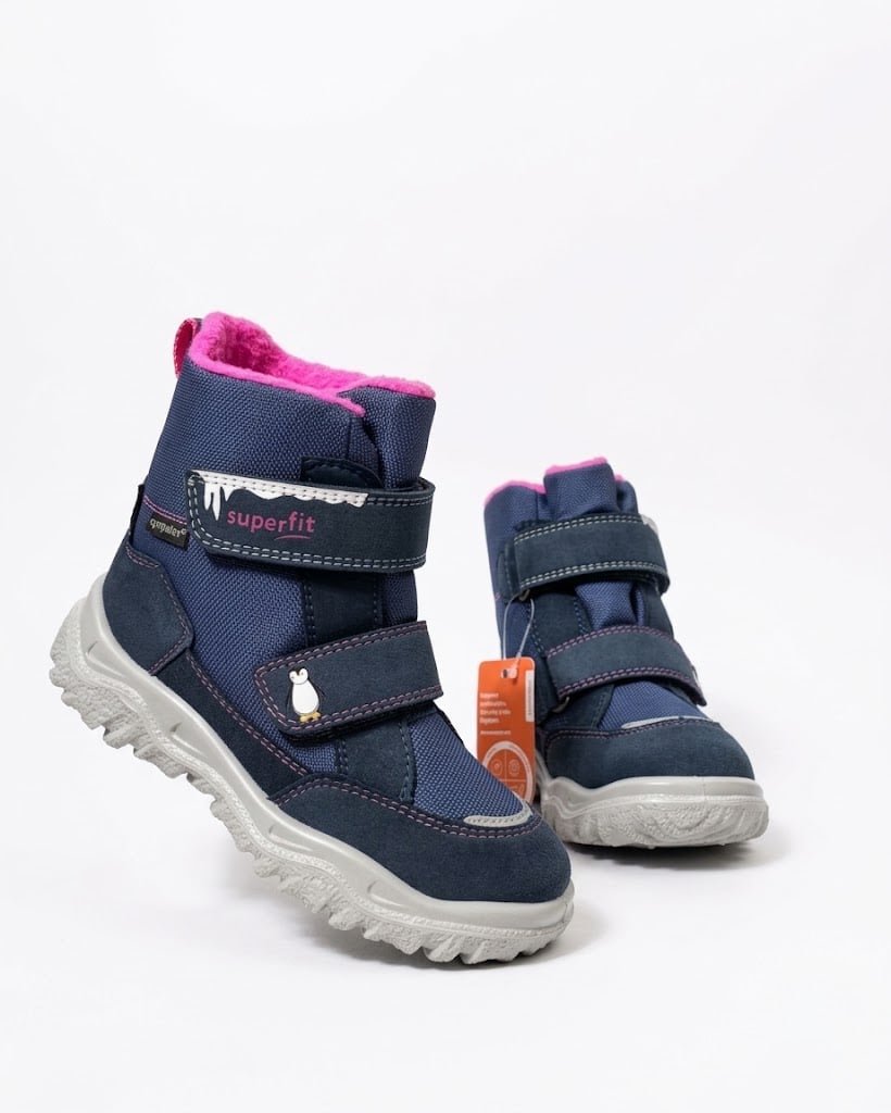 Ботинки детские зимние Superfit Husky1 Waterproof на девочку р. 27 (1-006047-8010)