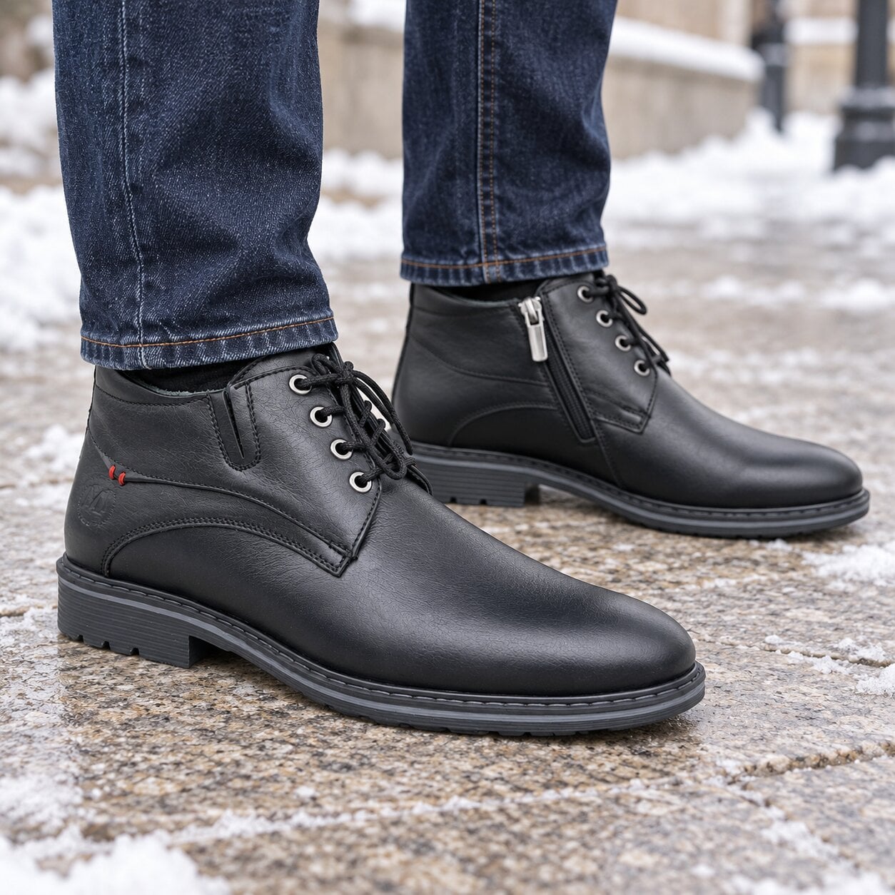Ботинки зимние мужские Fashion р. 40 27,5 см (6516)