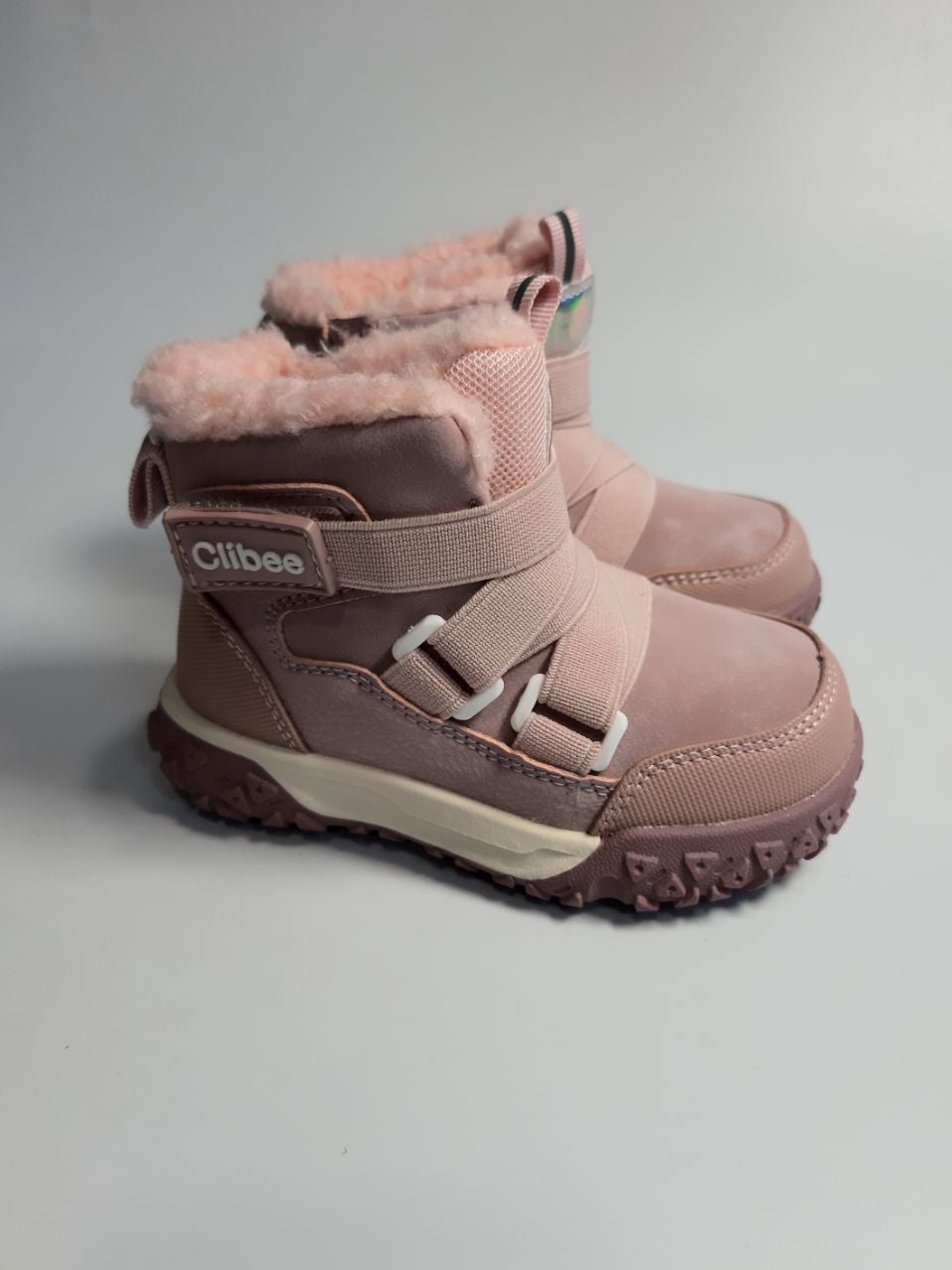 Ботинки зимние Clibee для девочки р. 23 15,5 см Розовый (825-4 pink)