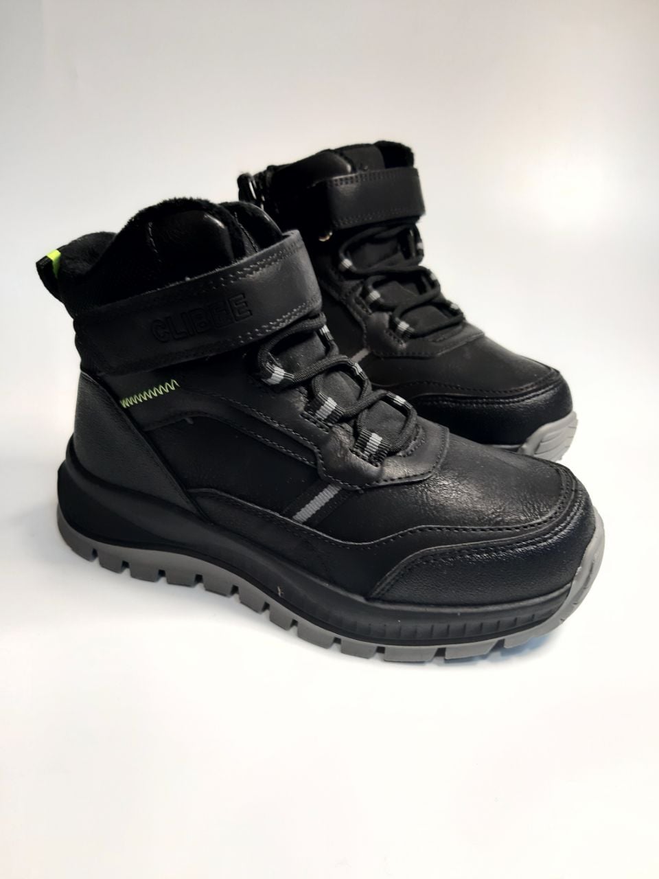 Ботинки зимние Clibee для мальчика р. 32 21,2 см Черный (779-1 black)