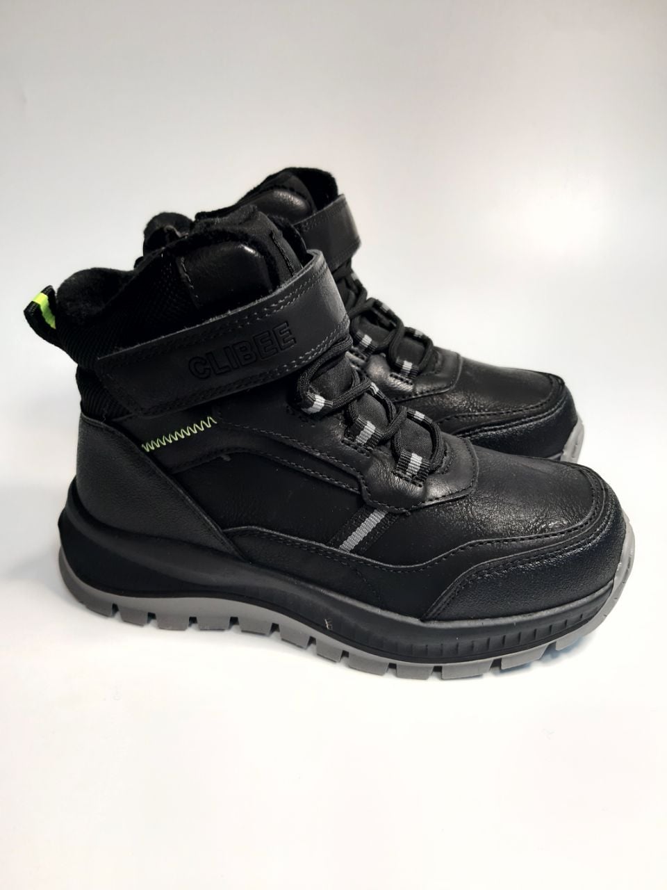 Ботинки зимние Clibee для мальчика р. 34 22,5 см Черный (779-1 black) Ботинки зимние Clibee для мальчика р. 34 22,5 см Черный (779-1 black)