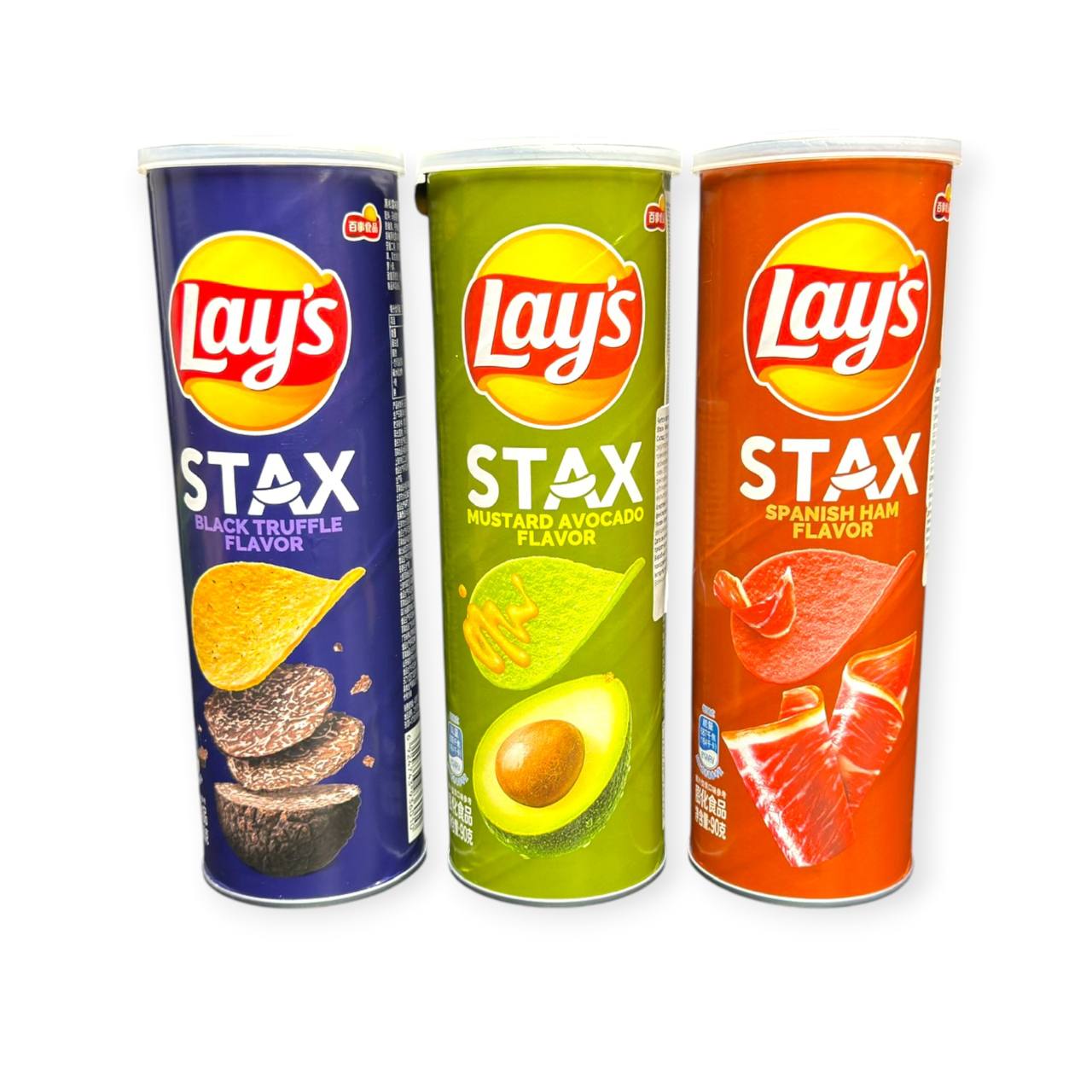 Чипси Lay‘s Stax Gourmet Trio 90 г набір 3 шт. (39)
