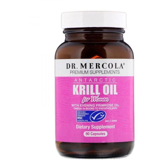 Масло криля Dr. Mercola Antarctic Krill Oil for Women 90 капс.