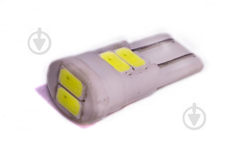 Світлодіодна лампа AllLight T10 6 діодів 5630 W2,1x9,5d 12V кераміка