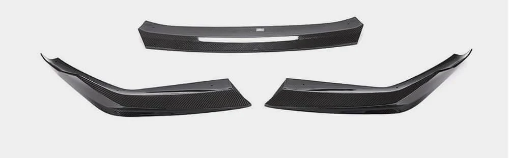 Накладка на передний бампер DDCarbon V1 для M5 2020+/BMW 5 серия G30/31 2017-2023 карбон (136726)