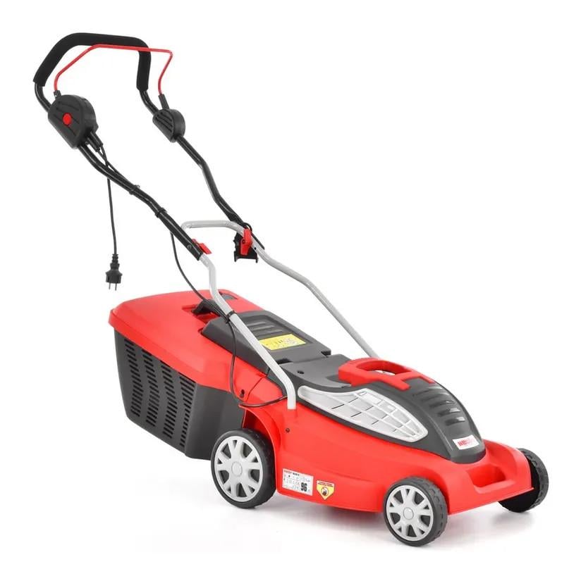 Газонокосилка электрическая HECHT 1638 R 2415717358 бытовая толкаемая 1600 Вт 38 см 45 л