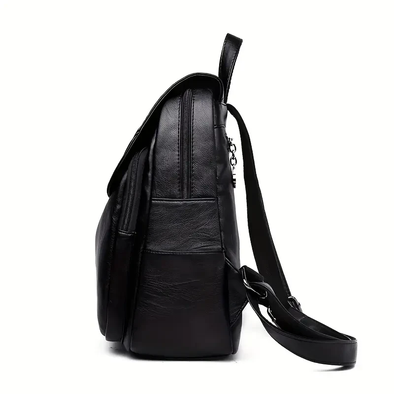 Рюкзак маленький шкіряний для жінок (Р-014) - фото 3 Рюкзак маленький шкіряний для жінок (Р-014) - фото 3