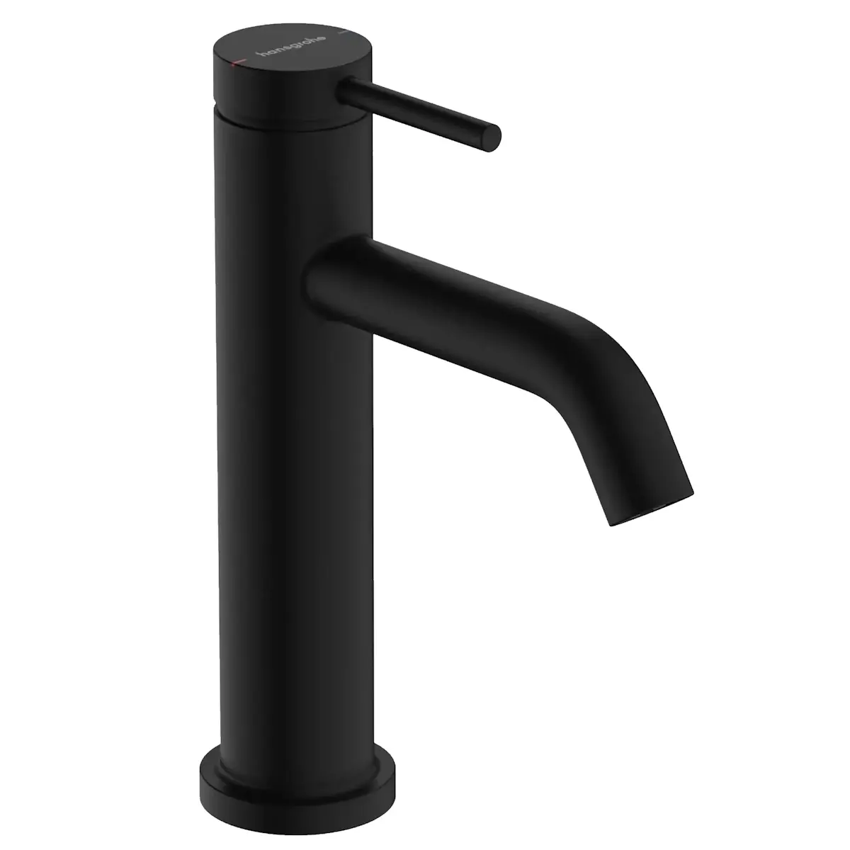Смеситель для умывальника Hansgrohe Tecturis S EcoSmart+ однорычажный Черный матовый (73310670)