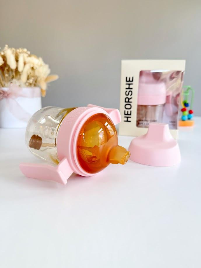 Поильник детский HEORSHE 6+ мес 210 мл Розовый (28056553) - фото 5 Поильник детский HEORSHE 6+ мес 210 мл Розовый (28056553) - фото 5