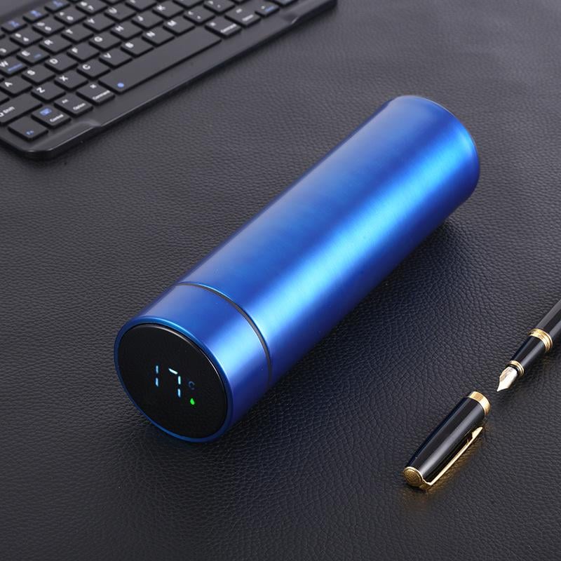 Термос SmartCup із LCD індикатором температури 500 мл Синій (700256276) - фото 2