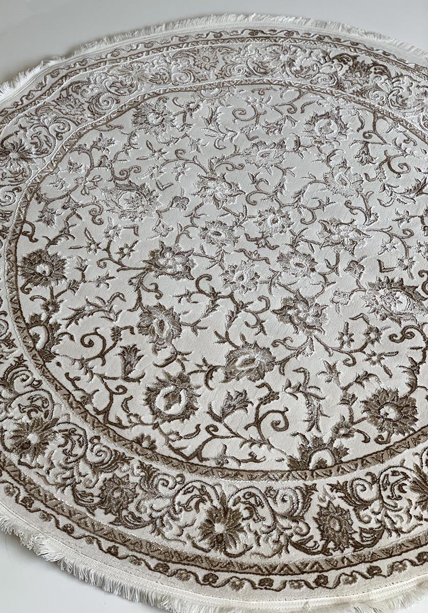 Ковер Hera mz86d круглый 200x200 см Cream (98902020) Ковер Hera mz86d круглый 200x200 см Cream (98902020)