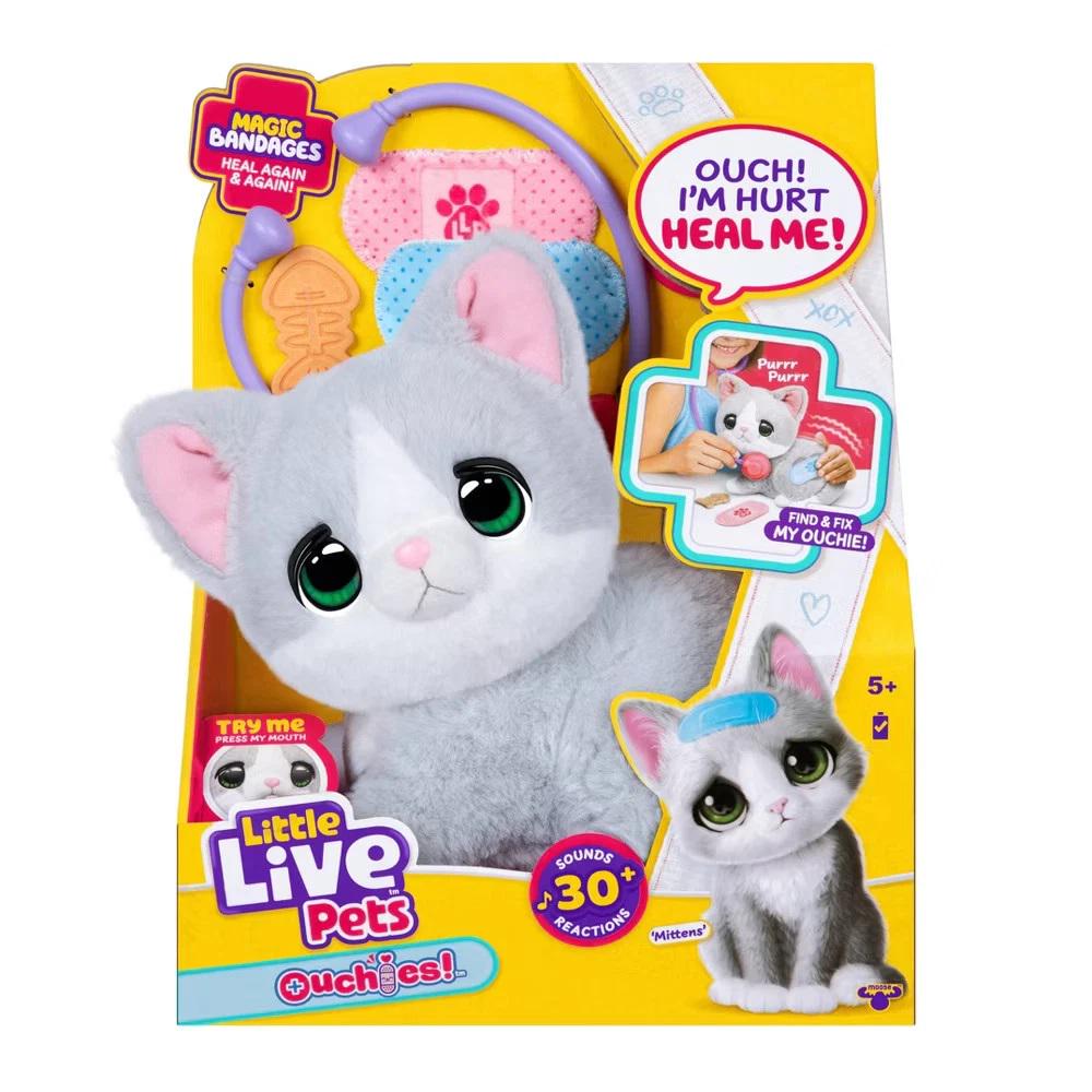 Интерактивная игрушка PETS ALIVE Ouchies Single Kitten (441425695)